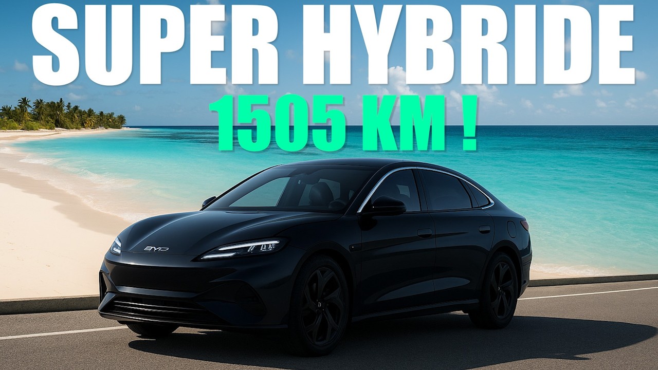 BYD Seal 6 DMi : la Référence des Super Hybrides ? 1505 km pour 1,5L/100km !