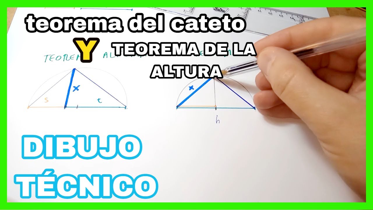 TEOREMA DEL CATETO Y LA ALTURA