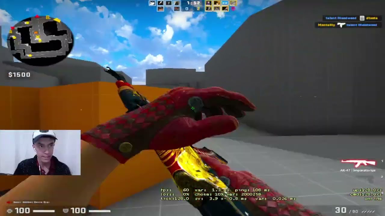 (team Cloudy)  VS  (team ARox with MasTe1S)
