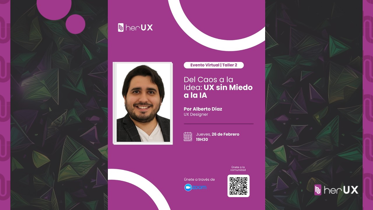 UX SIN MIEDO A LA IA |  ALBERTO DÍAZ | TALLER P2