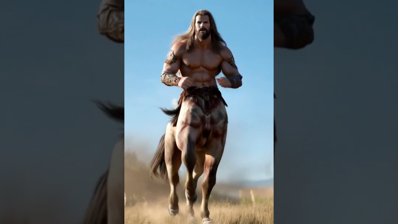 🏇🔥 Centaur Sprint Through the Wild!