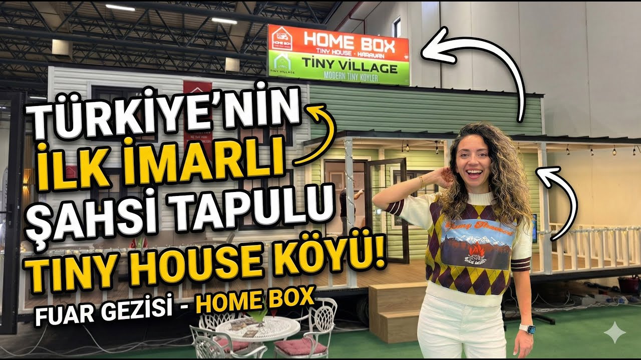 Bu İmarlı Tiny House Köyünde Herşey Dahil 3.000.000 TL!