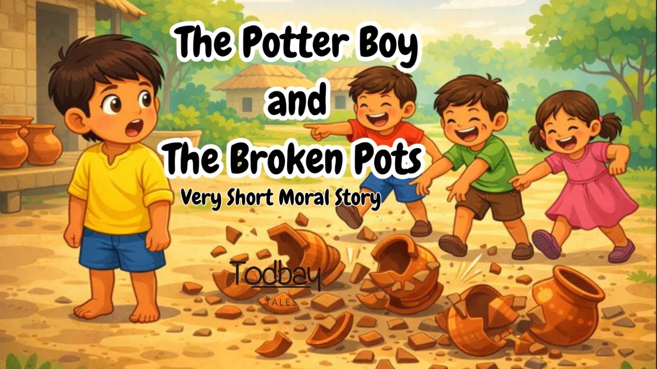 The Potter Boy and the Broken Pots | Inspiring Moral Story for Kids