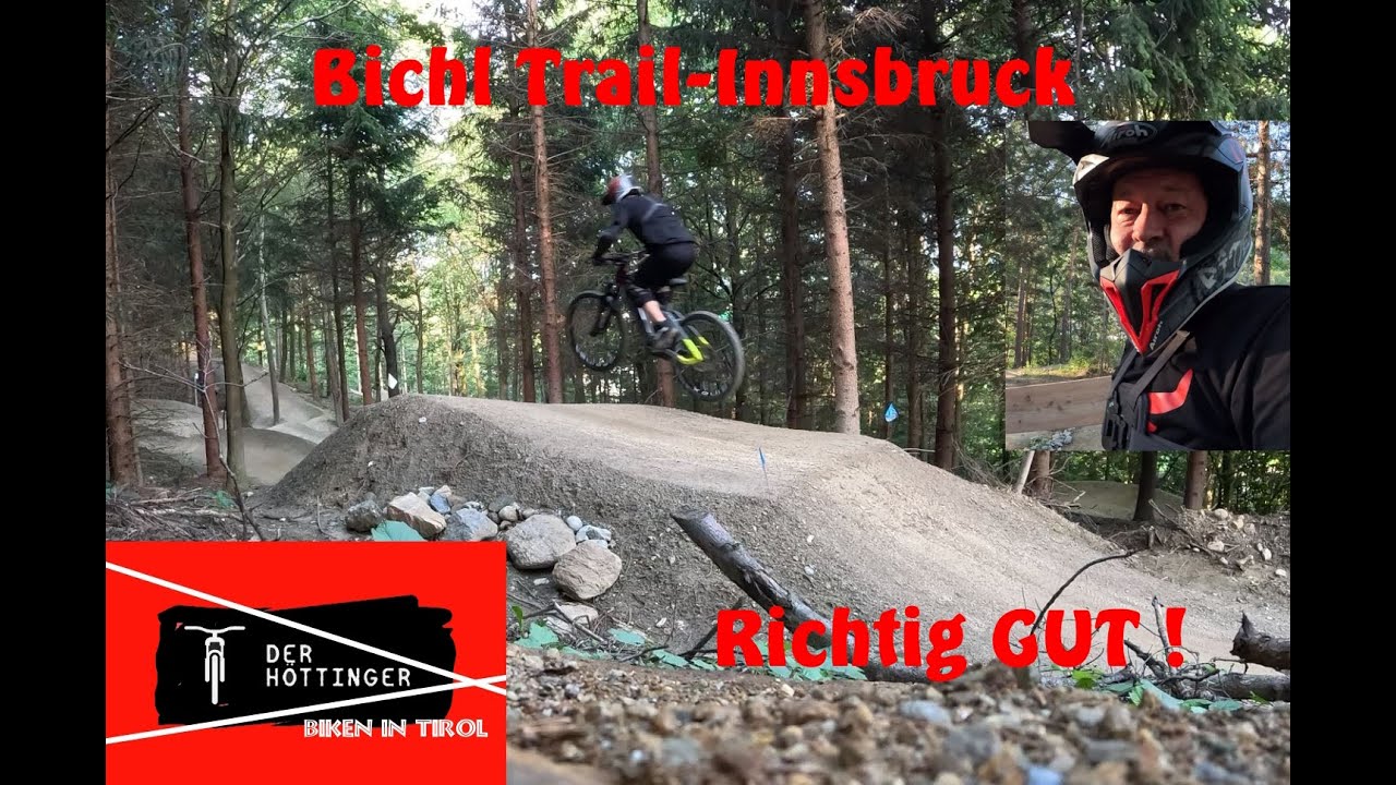 Freeride mtb-Bichl Trail Innsbruck  Der Höttinger  mit dem E Haibike Nduro 7