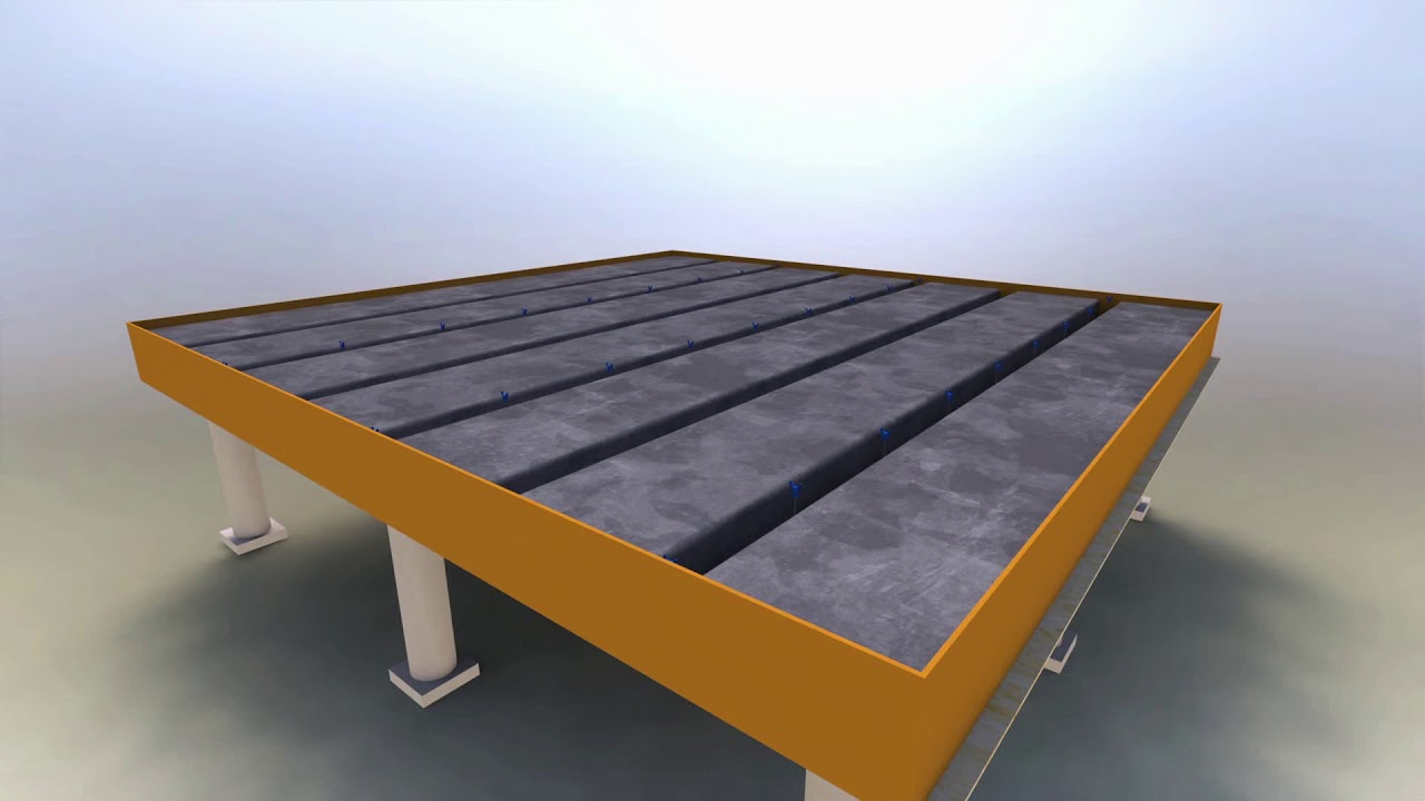 Constructing the Best Concrete Pan Deck with critical F-numbers using MAKO Screed Support Systems