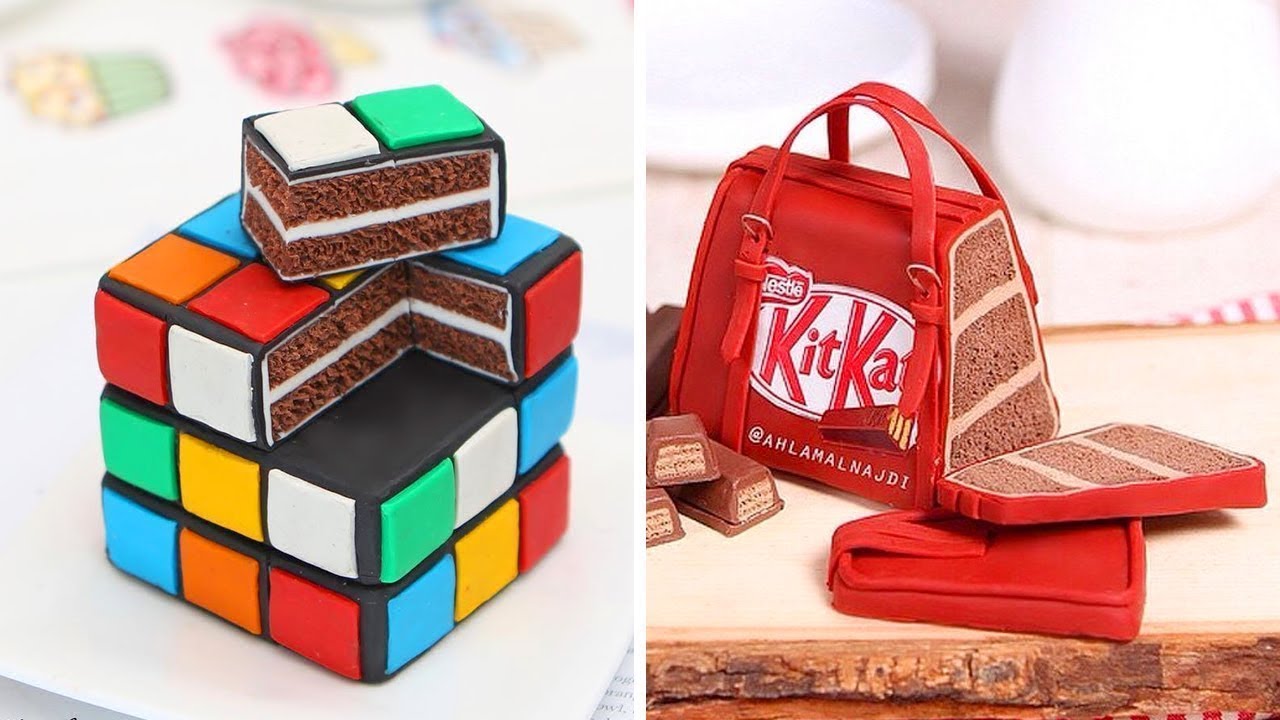 チョコレートケーキ|Chocolate Cake Decorating Tutorial|【Top Yummy Japan】