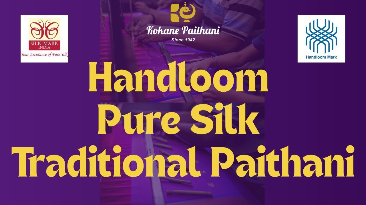 Handloom Traditional Paithani #kokanepaithani #handloom  #puresilk #volg #saree 