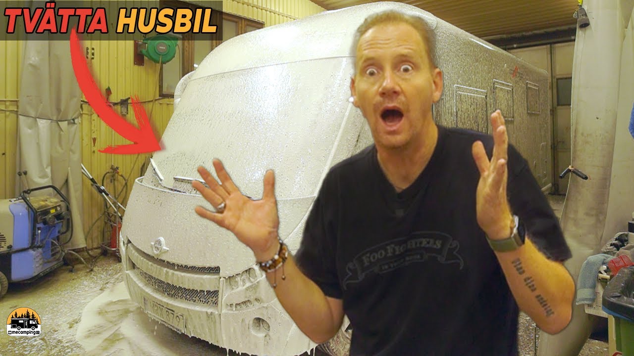 5 tips hur man tvättar husbil 🫧