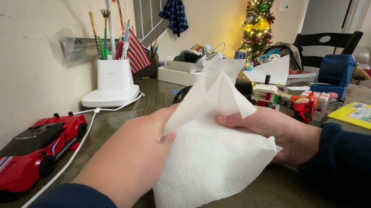 Frozen paper asmr 🥶🥶🥶📄📄