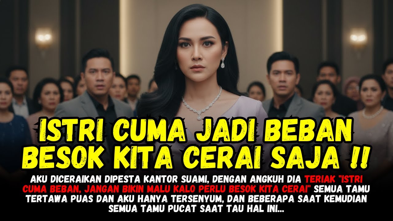 AKU DICERAIKAN SUAMI DI PESTA KANTOR KATANYA 