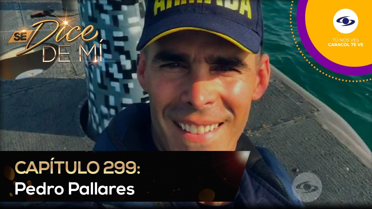 El actor Pedro Pallares ahora es teniente de fragata de la Armada Nacional