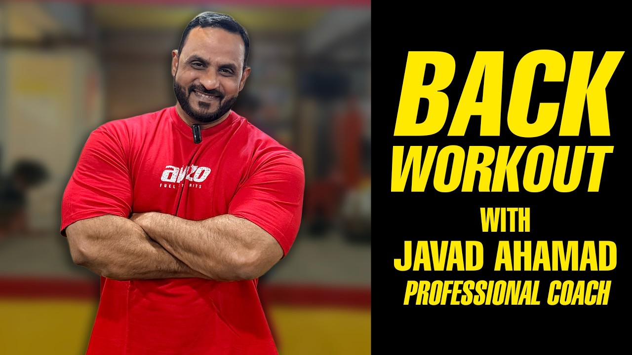 Complete Back Workout 🔥 Train with Coach Javed & Kaku | #fitnessguru  #coachjaved