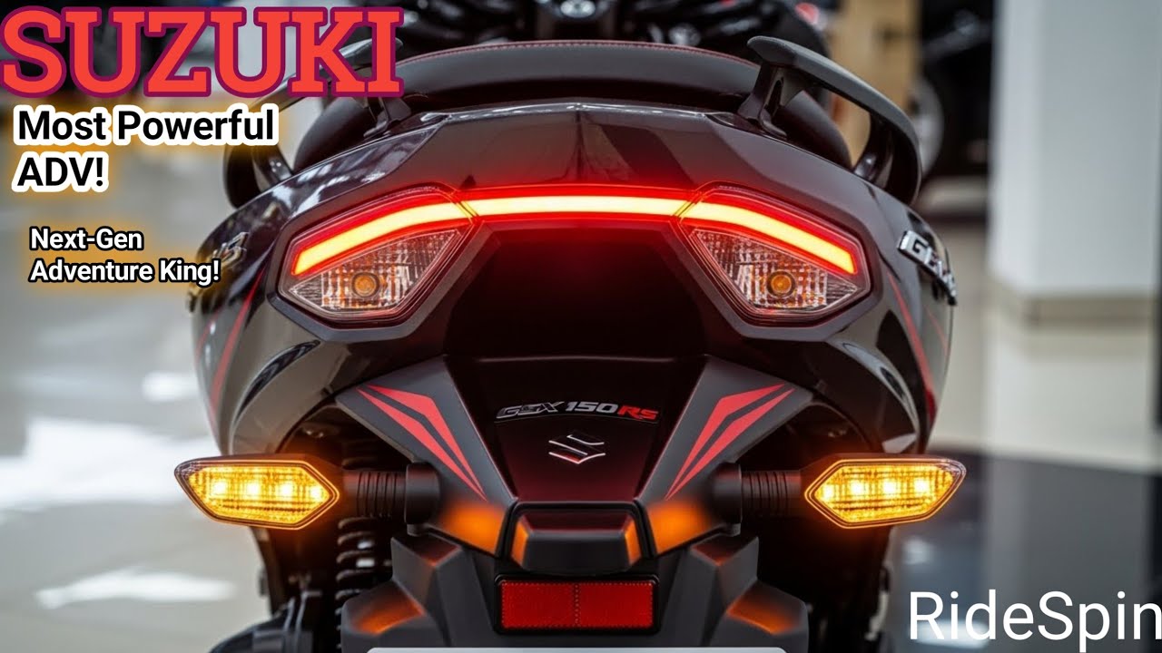 2026 Suzuki GSX 150 RS Scooter Review &ndash; Sporty Power, Smart Tech & City Performance | RideSpin