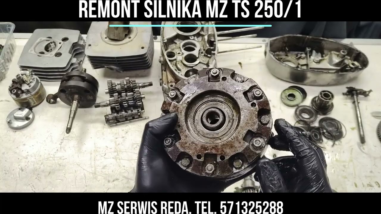 Remont silnika do MZ TS 250/1 - część I.