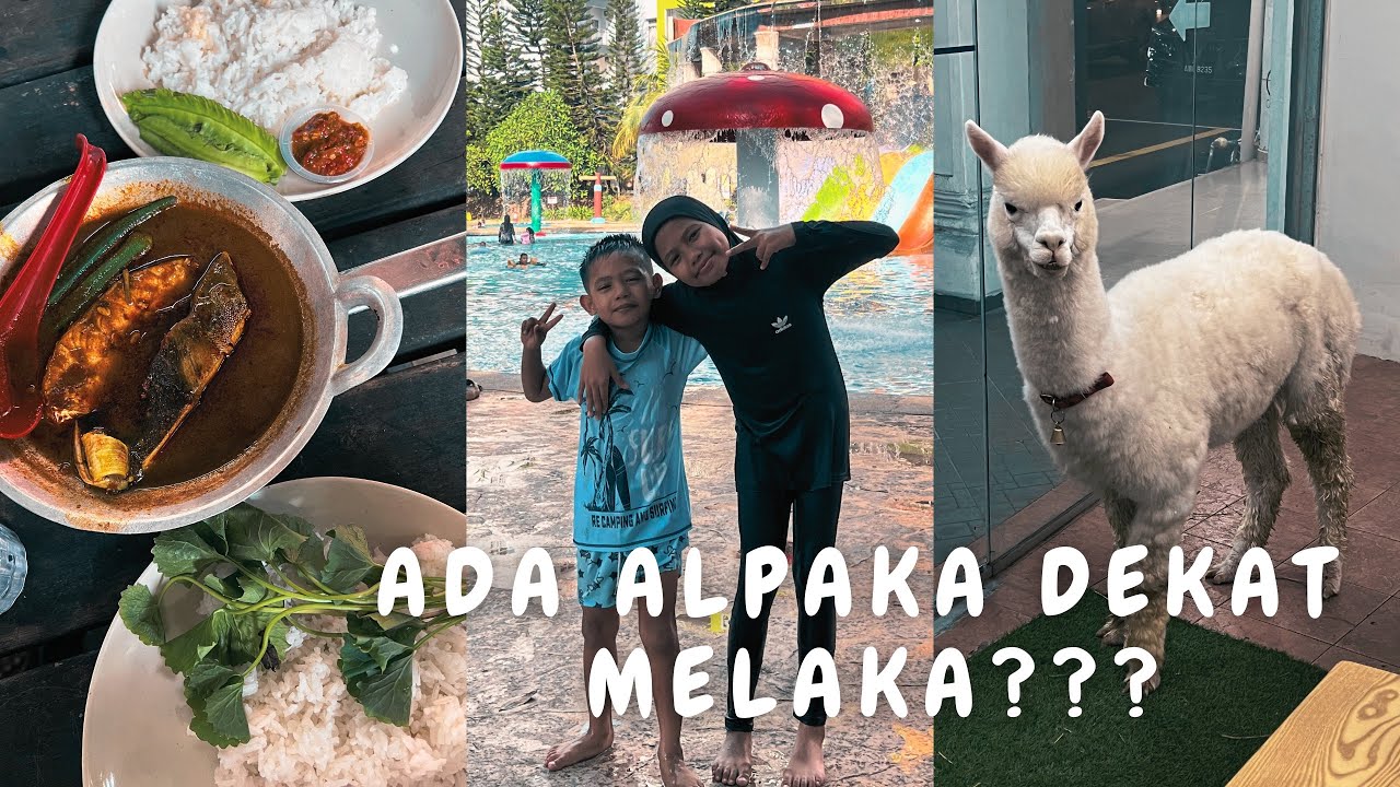 BAYOU LAGOON PARK RESORT 2H1M | ADIK & HUSNA JALAN JALAN MELAKA 2025