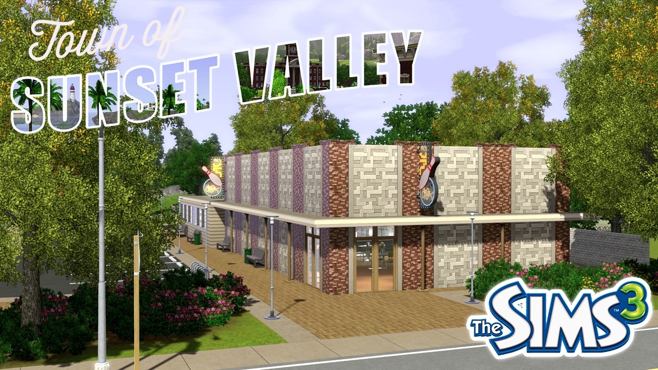 Renovating Sunset Valley #20 // Bowling Alley!