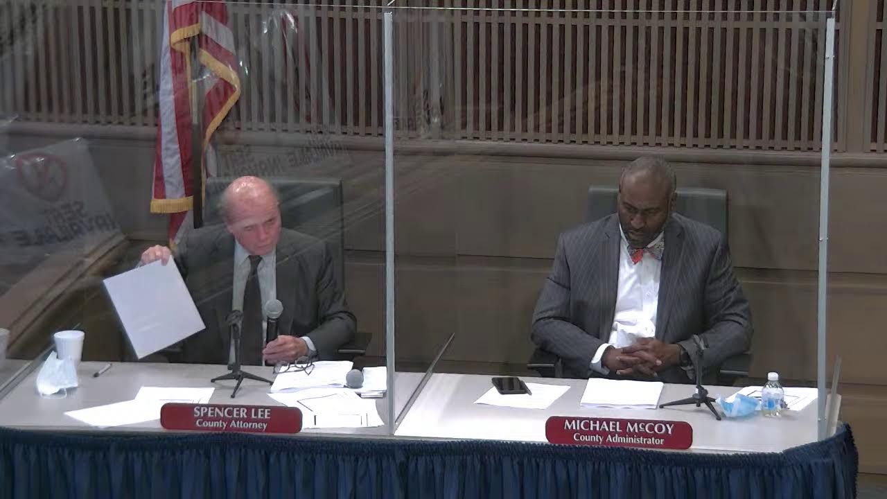 Dougherty County Commission Meeting