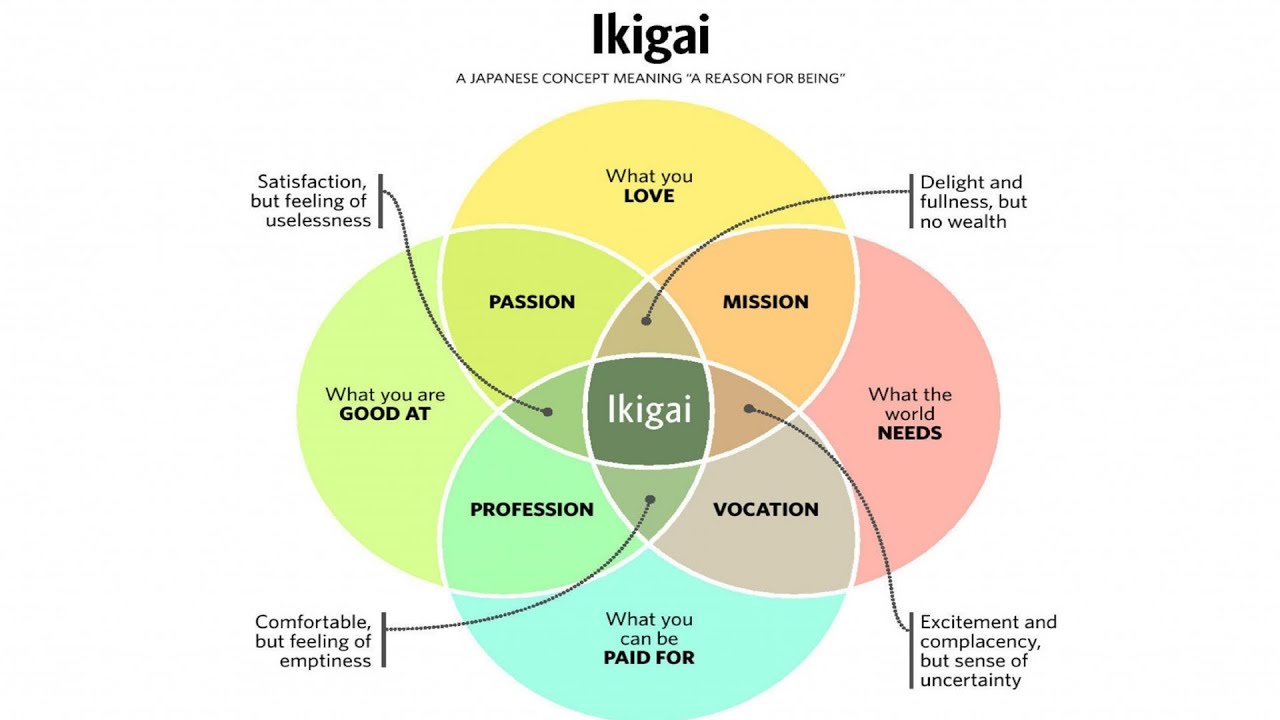 Come trovare il SENSO della tua VITA (Ikigai)