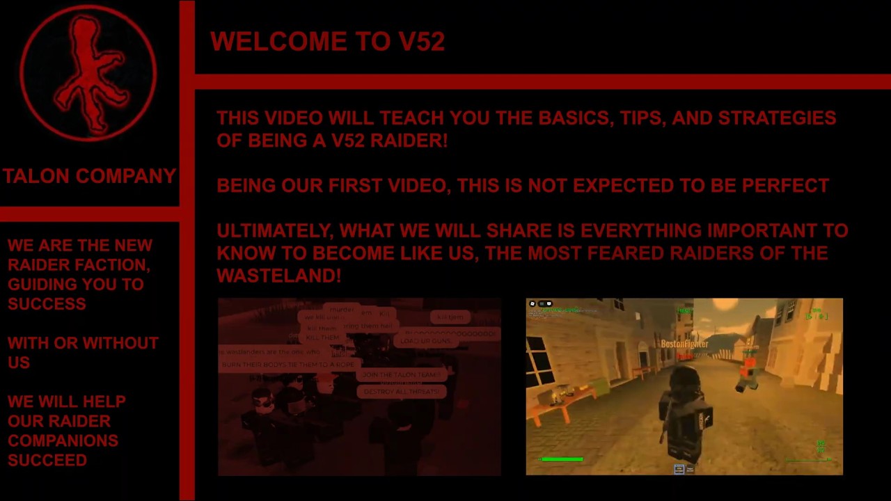 Preview V52 Raider Guide