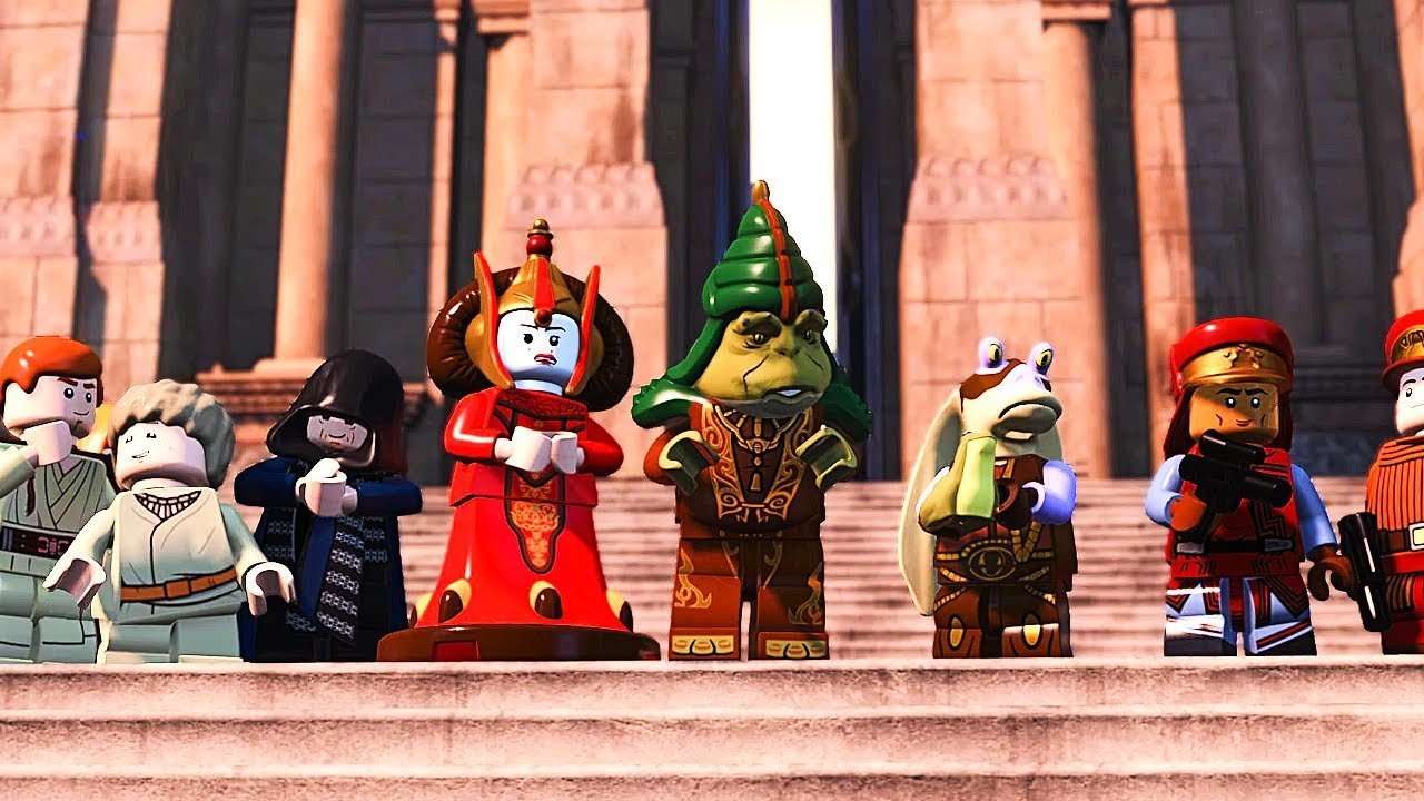 Lego Star Wars The Skywalker Saga - The Phantom Menace Ending Scene PS5