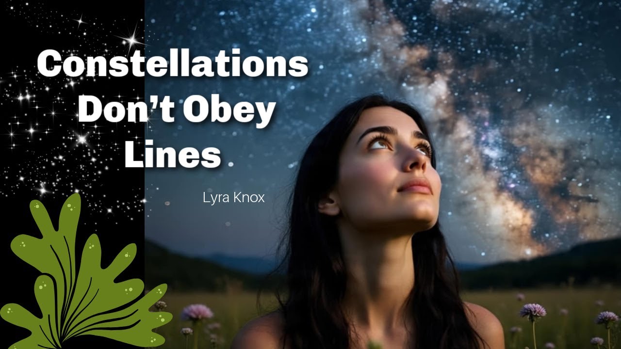 Constellations Don’t Obey Lines | A Lyrical Rebellion Against the System That Tamed Our Wonder