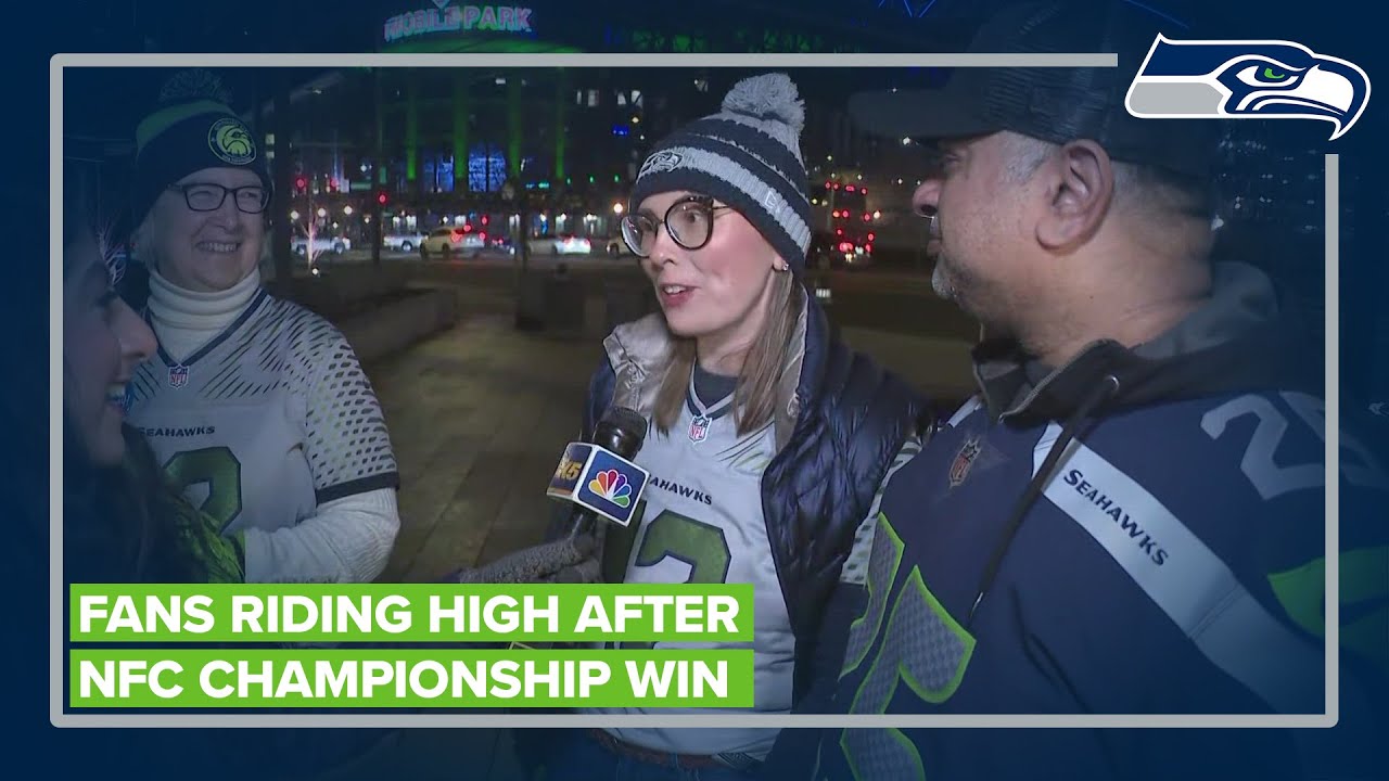 Seahawks fans ride the high of NFC Championship win