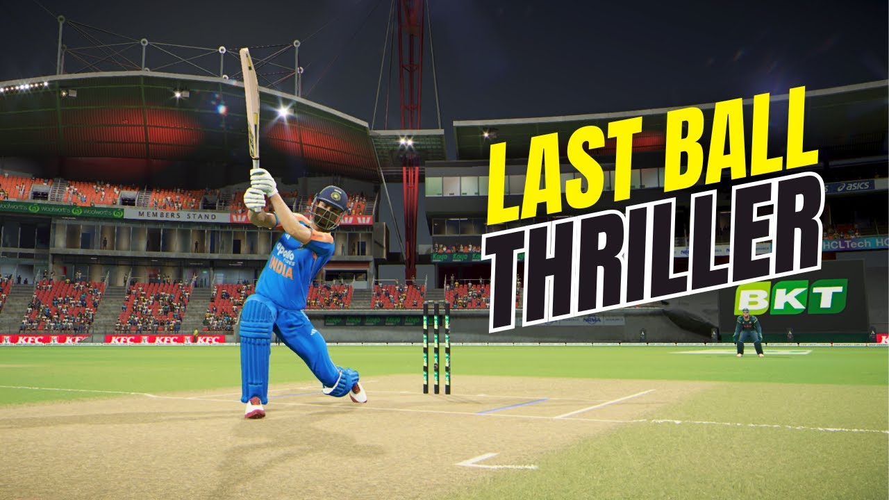 Матч Индия против Австралии в формате T20 с использованием слайдеров для определения высокого рез...