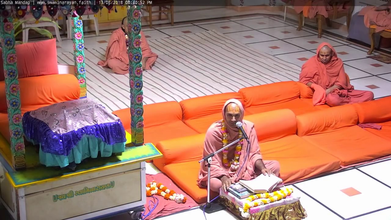 Vachan Vidhi (Daily Evening Katha) 13/8/2018