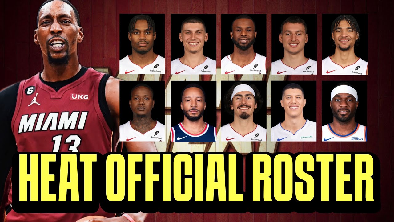 Miami Heat OFFICIAL ROSTER! Puro shooter ang mga bagong players!