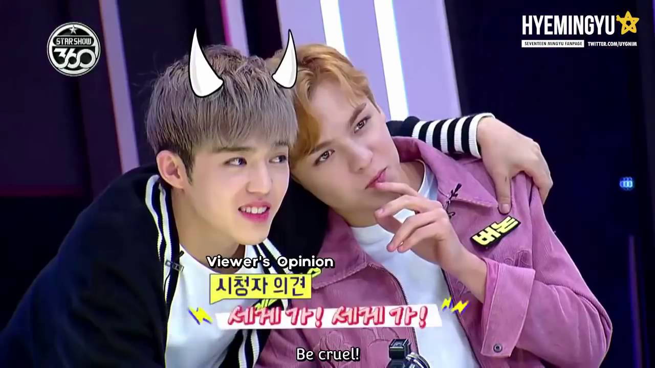 [Engsub] Seventeen Mingyu Bad Guy Acting With IOI Sohye