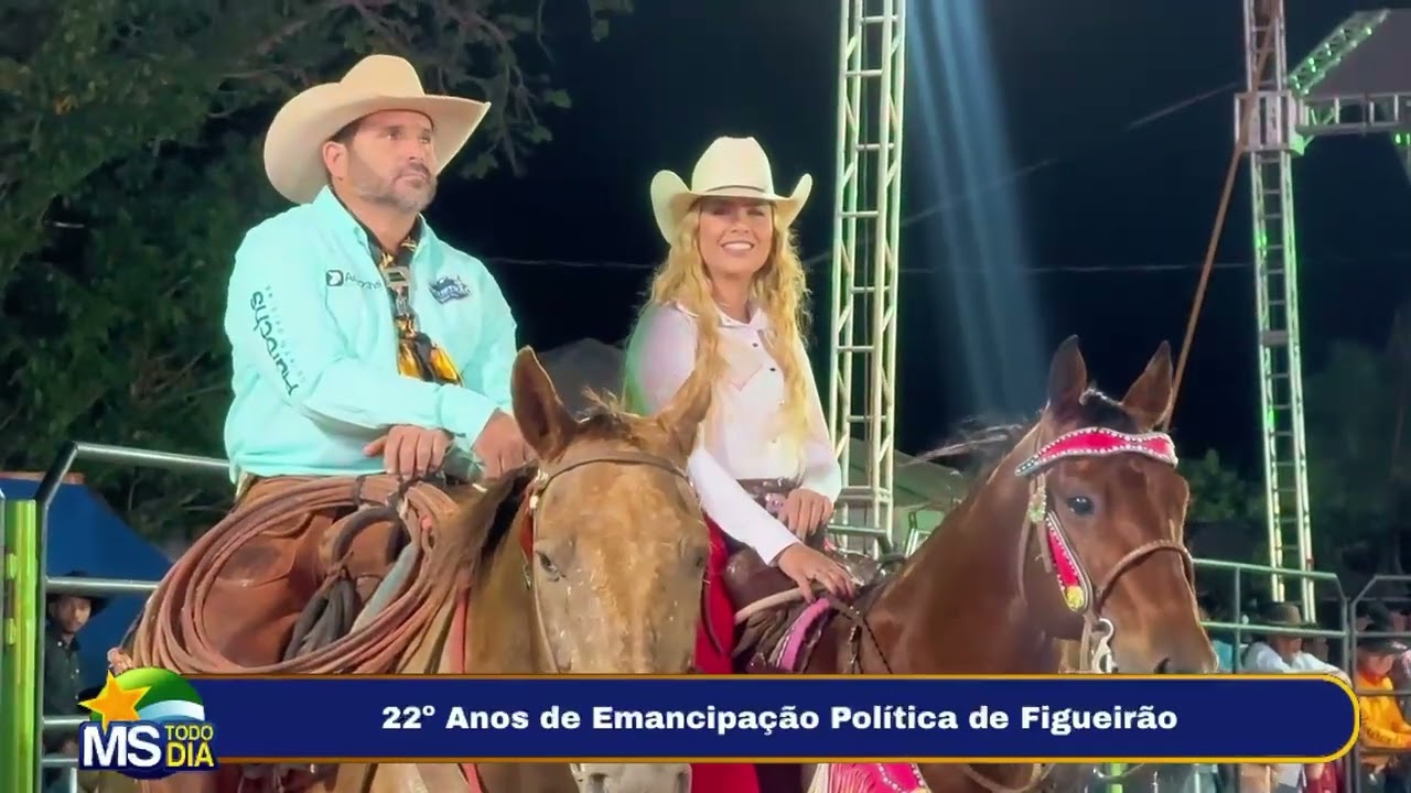Figueirão - Prefeito Juvenal Consolaro abre Rodeio exaltando fé, união e conquistas para o município