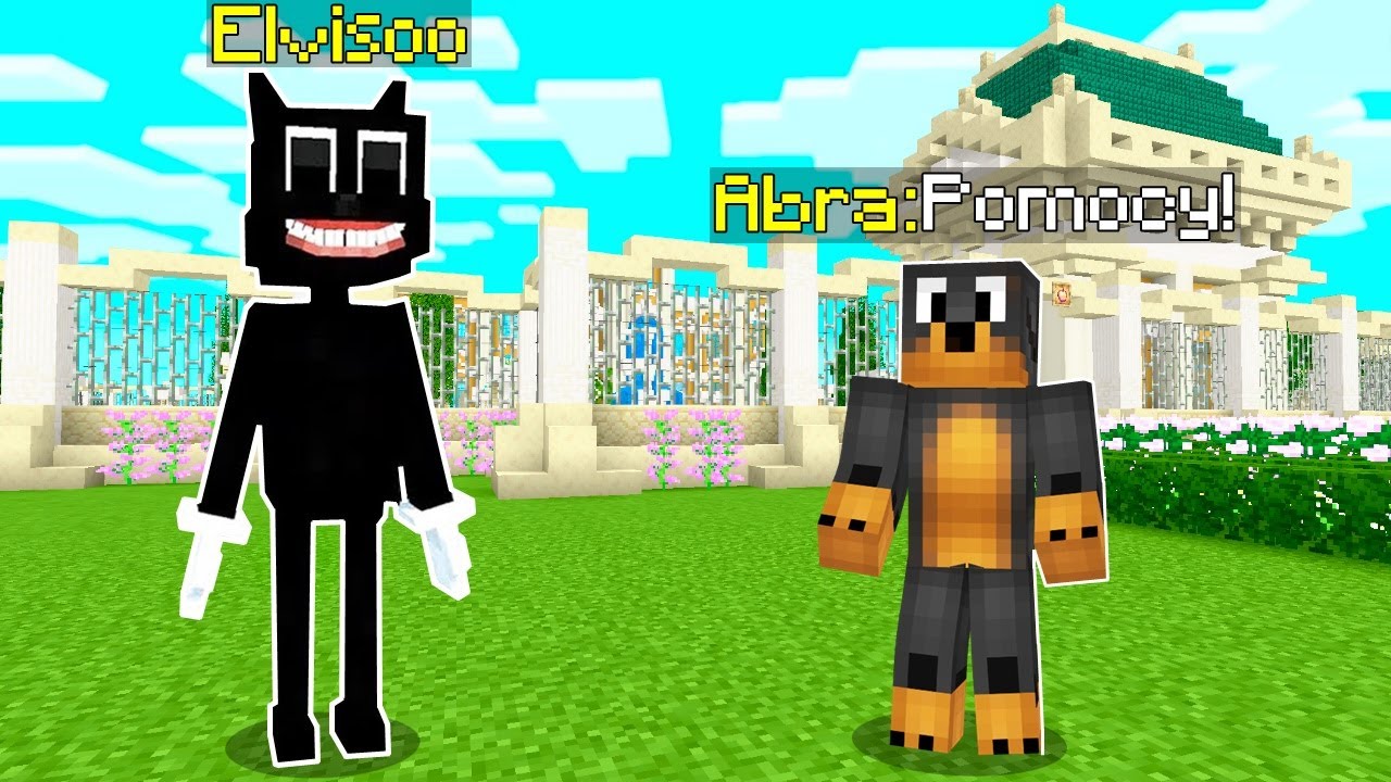 Zostałem CARTOON CAT PRANK na ABRA w Minecraft!