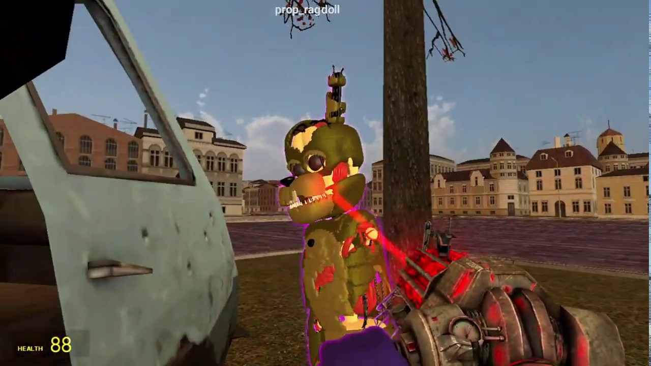 (Gmod Fnaf) Purple Guy's Story Part 4: Fazbear's Fright