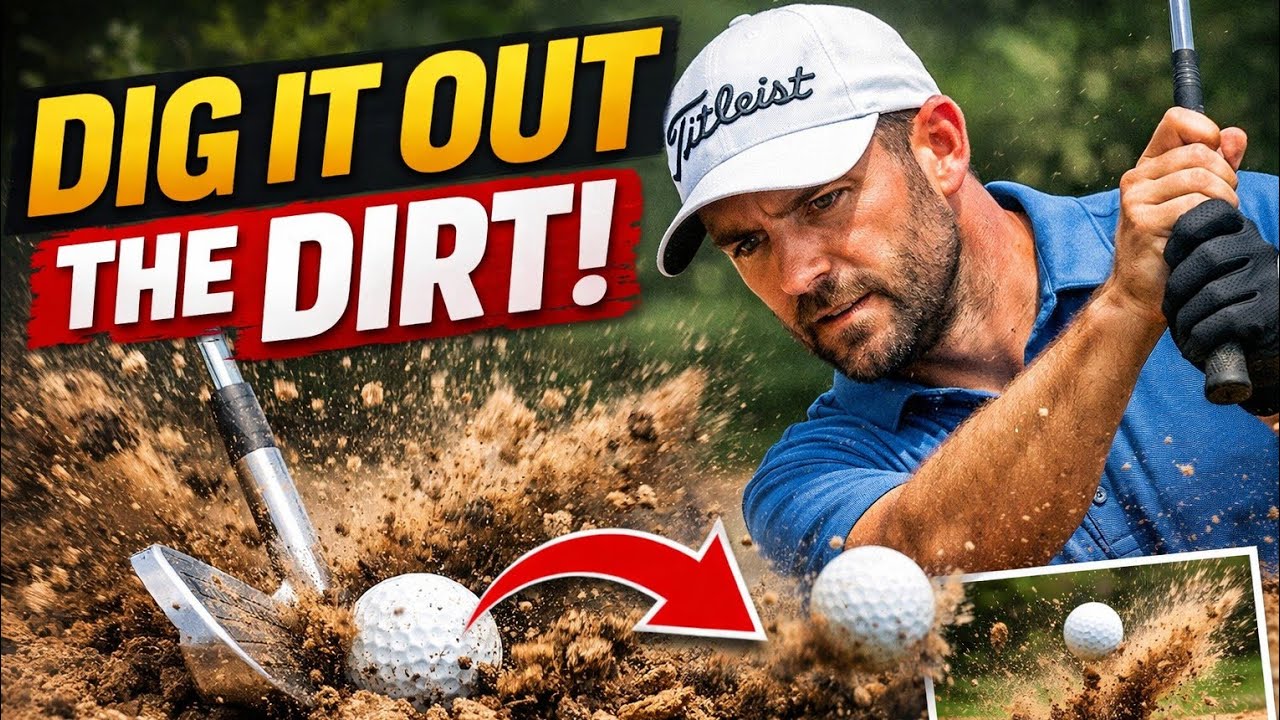 Dig it out the dirt after something Colin spotted