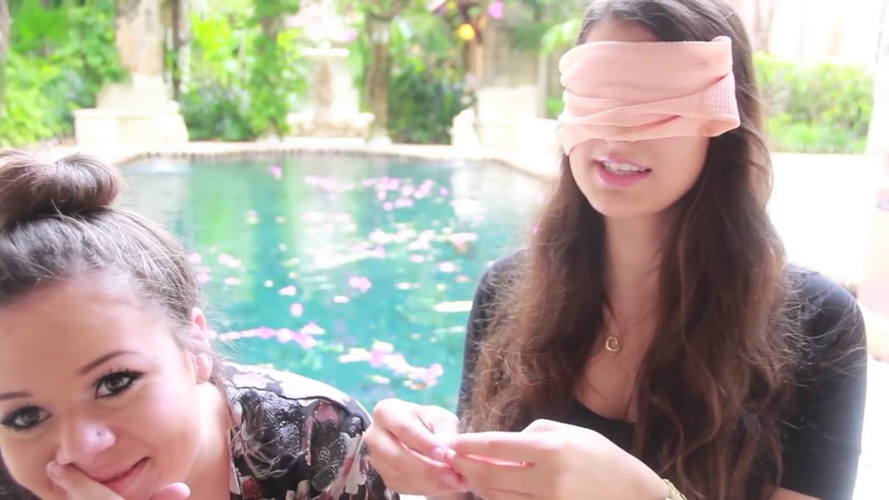 Blindfolded Touching Challenge