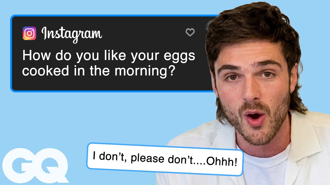 Jacob Elordi Replies to Fans on the Internet | Actually Me | GQ