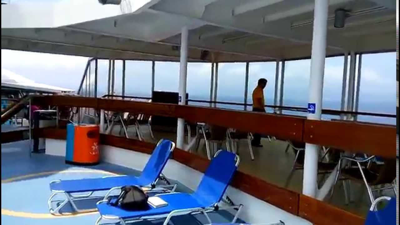celestyal olympia - exploring the deck