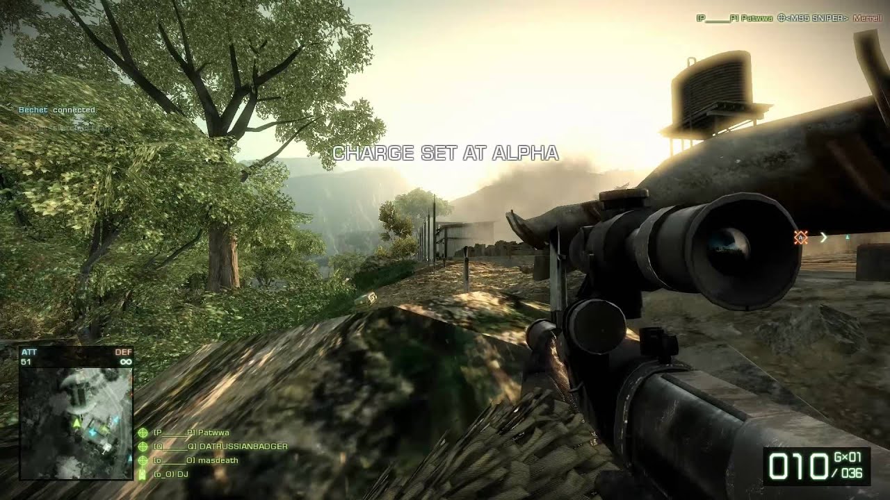 BFBC2 - Doing the Lurk with TheRussianBadger and Patwwa