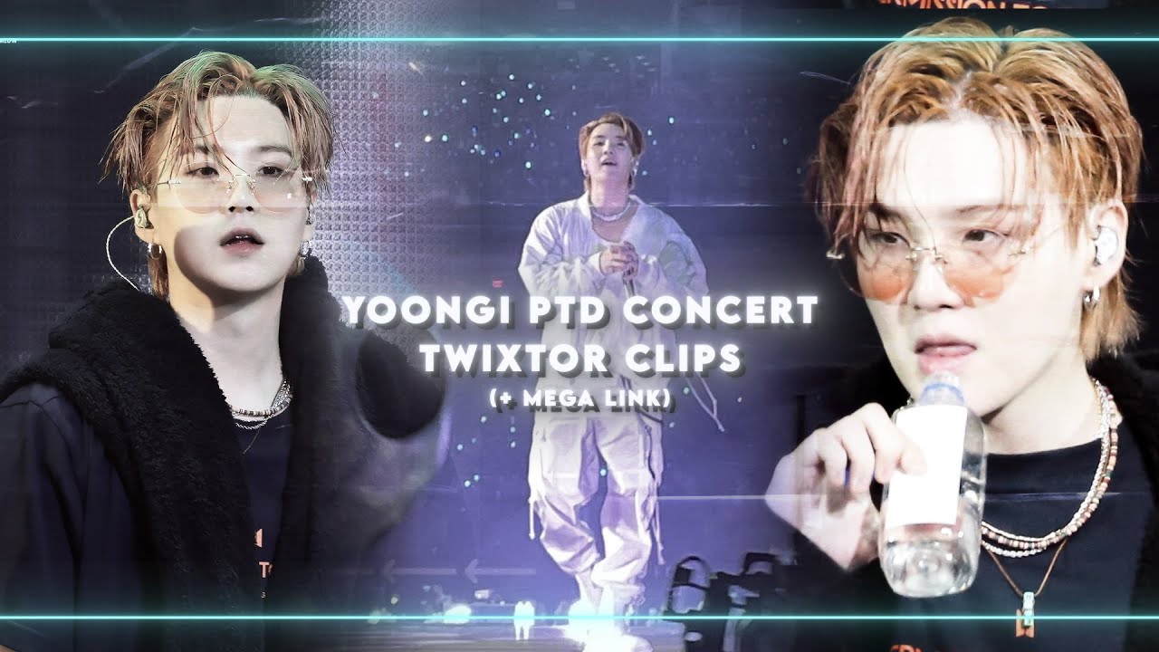 yoongi ptd concert twixtor clips (DAY 4)