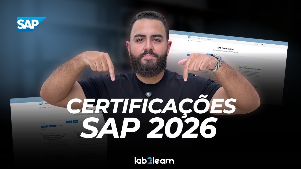 Certifica&ccedil;&otilde;es SAP 2026: O que mudou nas certifica&ccedil;&otilde;es de SAP BTP?