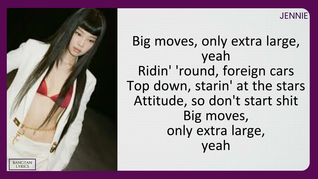 JENNIE ExtraL (feat. Doechii) Lyrics