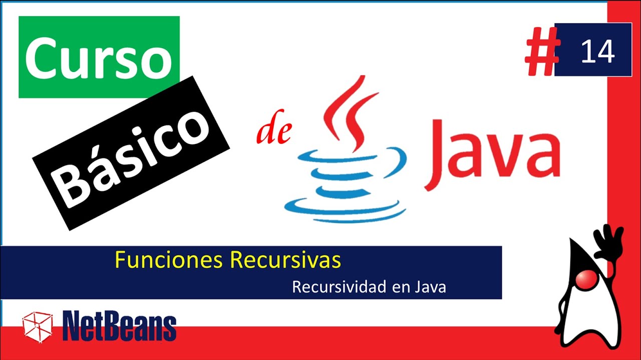 ❤️ Recursividad en Java - 😎 Funciones Recursivas en Java – POO en Java - Curso Java #14