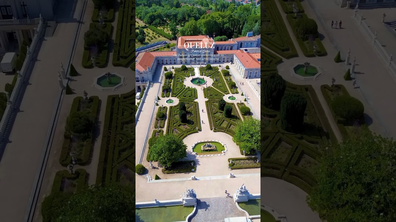 Pal&aacute;cio Nacional de Queluz #castle #youtubeshorts #portugaltourism #travel #portuga #visitportugal