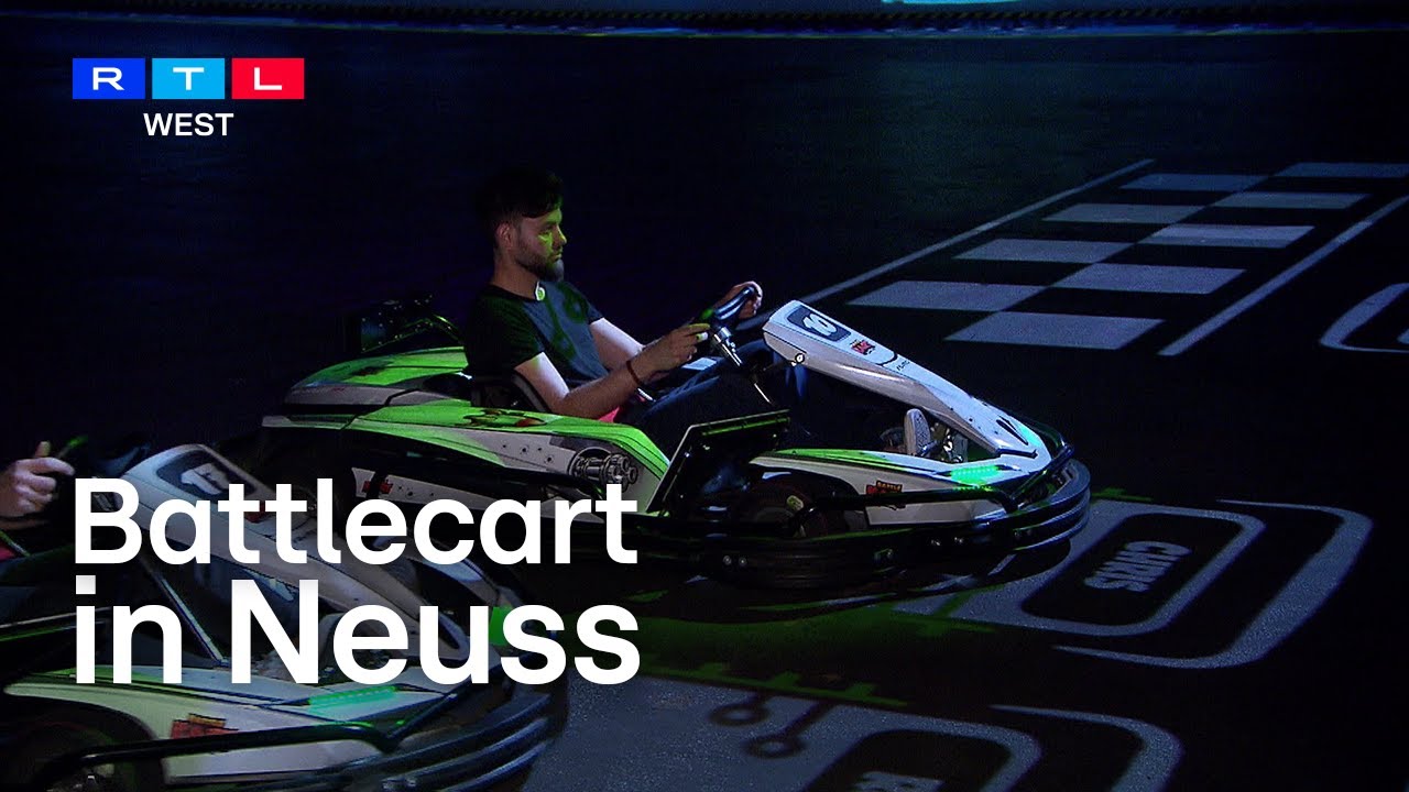 Battlecart in Neuss: Cruisen wie im Videospiel Mariokart | RTL WEST
