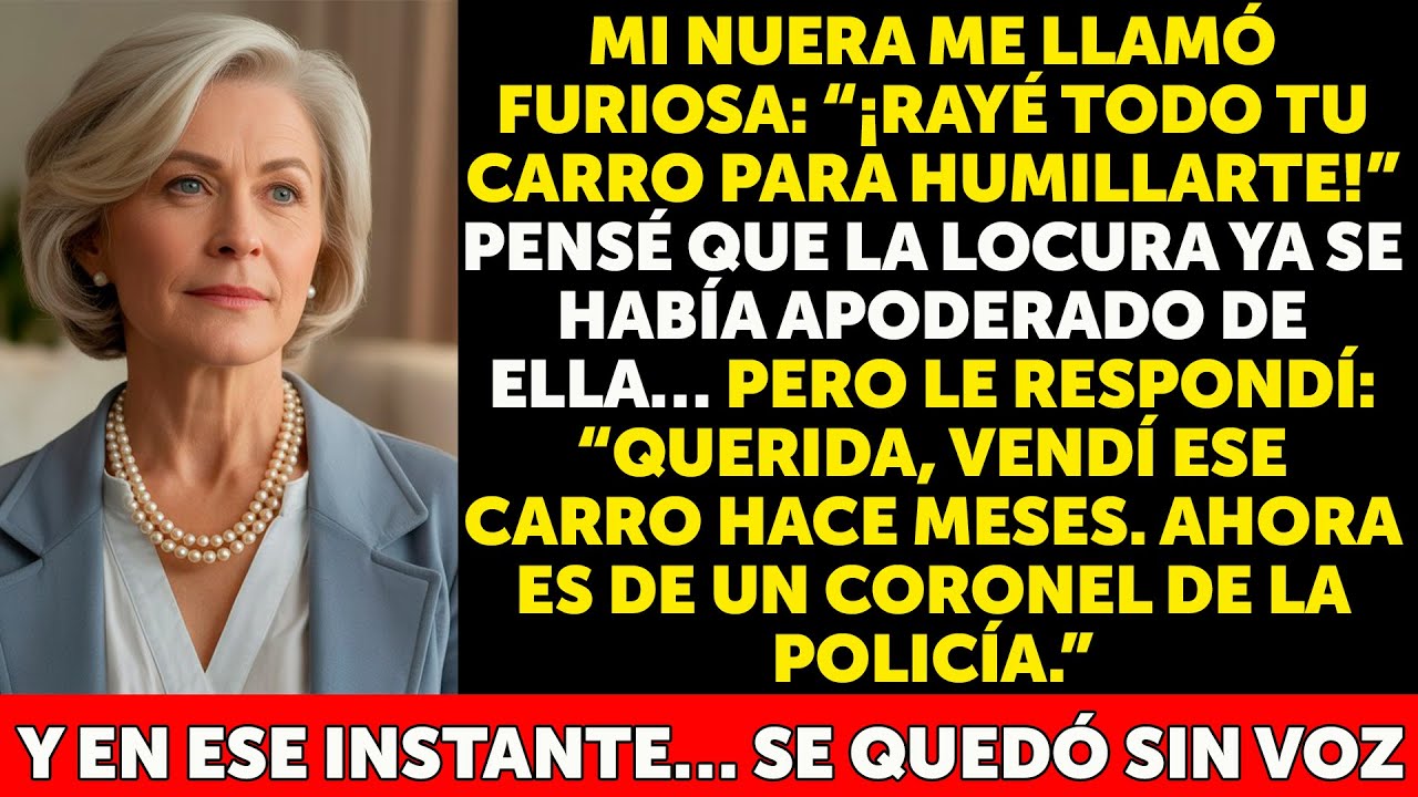 Quiso destruir mi carro para vengarse… y terminó pagando ella la sorpresa