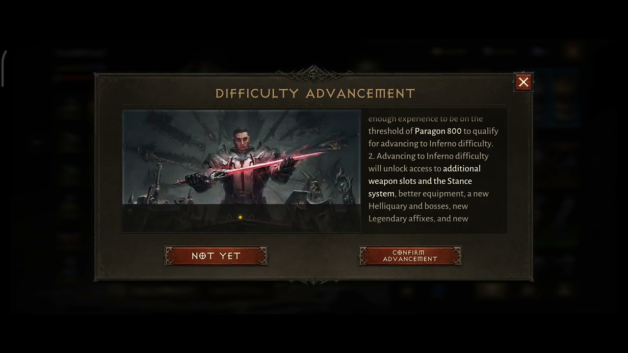 Diablo Immortal. How to Unlock Inferno level. @SiaoKia