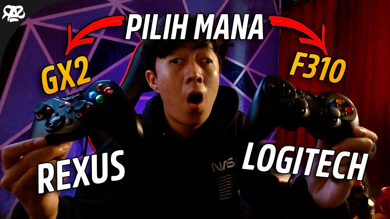 Big Difference!! - Comparison of Logitech F310 vs Rexus Gladius GX2!!