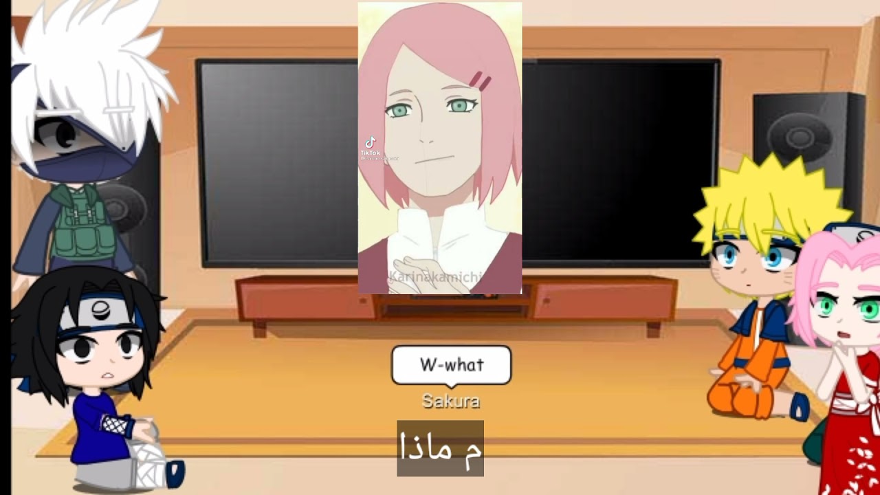 Past Team 7 react to sakura Haruno read description(مترجم)