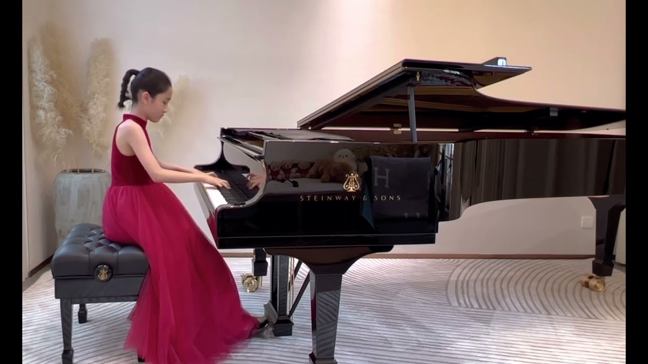 小学校高学年　清水凛可　ショパン　マズルカ第13番　イ短調　Op17-4