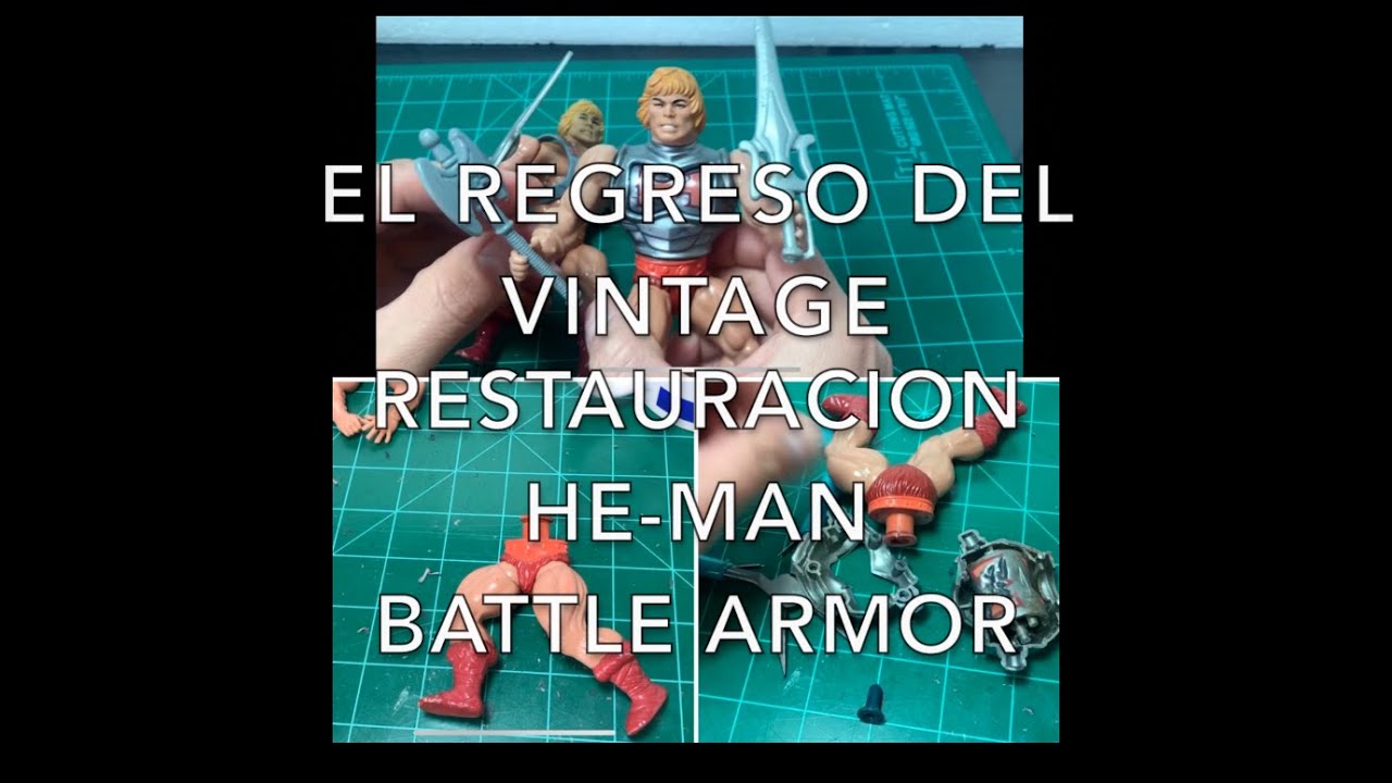 Restauración He-Man Battle Armor